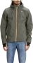 K-way Korte Herenjas Jacko Slim Fit Urban Stijl Green Heren - Thumbnail 10