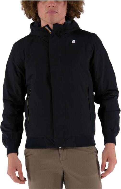 K-way Slim Fit Ripstop Marmot Winterjas Zwart Heren