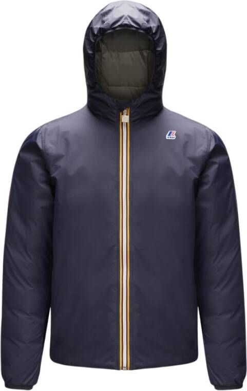 K-way Jacques Thermo Plus.2 Double Omkeerbare Jas Blauw Heren