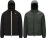 K-way Omkeerbare Hoodie Jas Jacques Warm Black Heren - Thumbnail 4