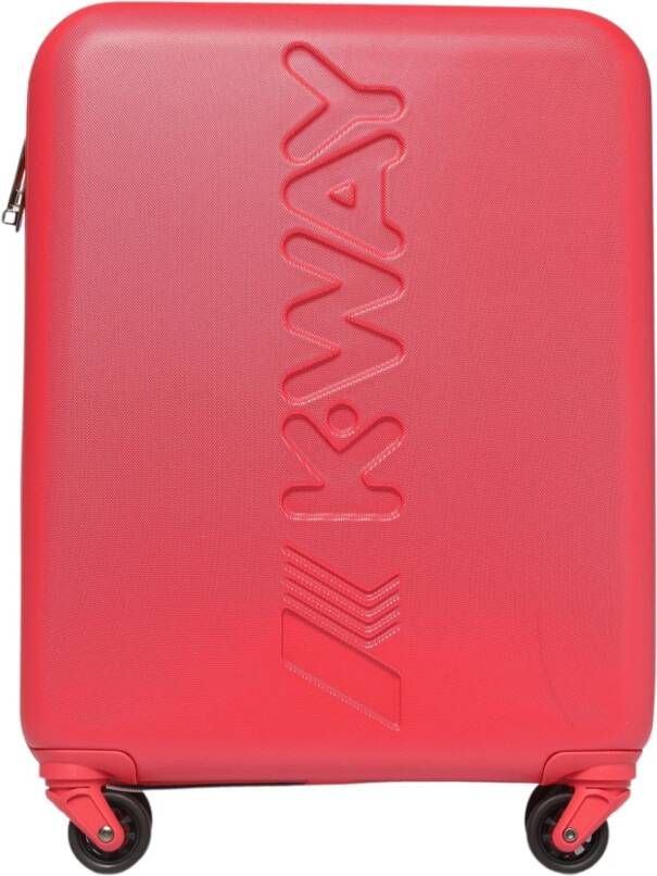 K-way K-Air Cabin Trolley Stijlvolle Reisgenoot Rood Unisex
