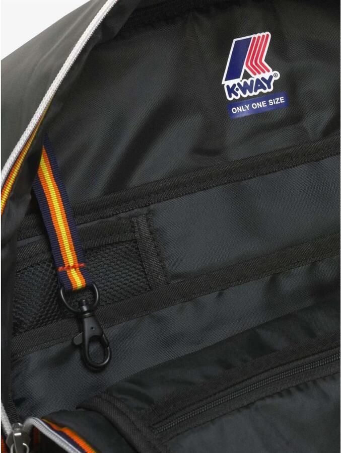 K-way Zaino Ambert con zip e spallacci regolabili Grijs Unisex