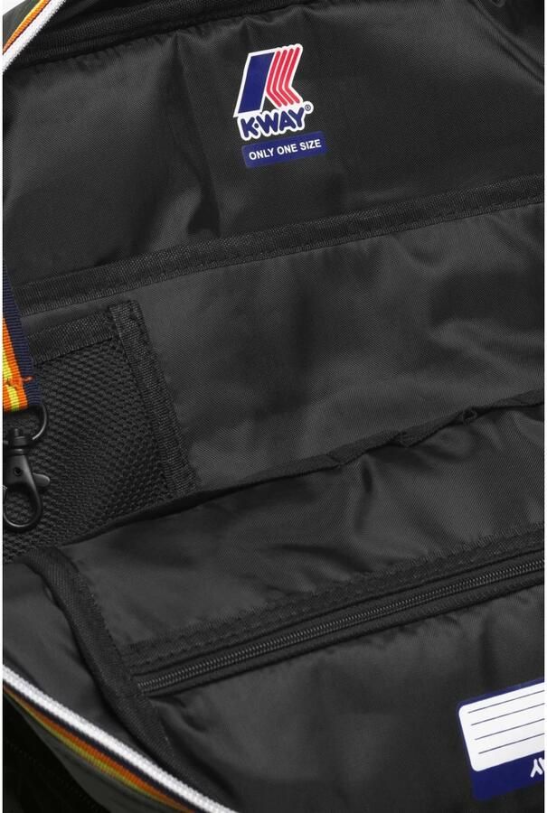 K-way Groene Rugzak met Meerdere Comparti ten Green - Foto 4