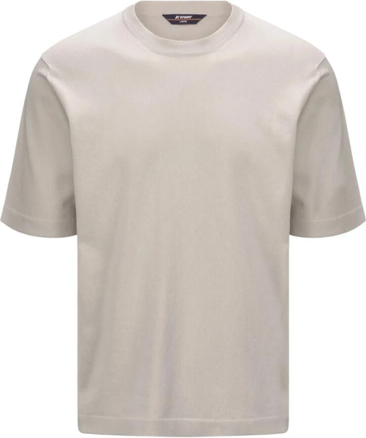 K-way Beige T-shirt en Polo Mod. Comb Beige Heren