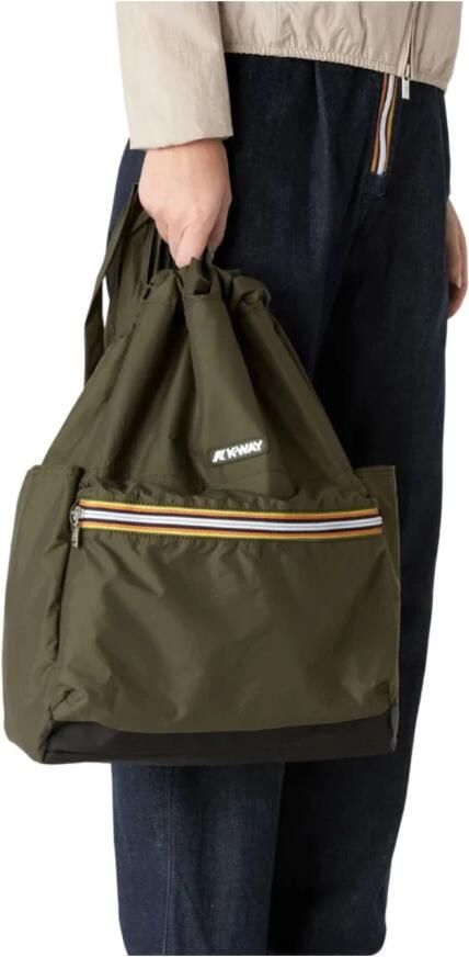 K-way Blandy Shopping Jas Green Unisex - Foto 2