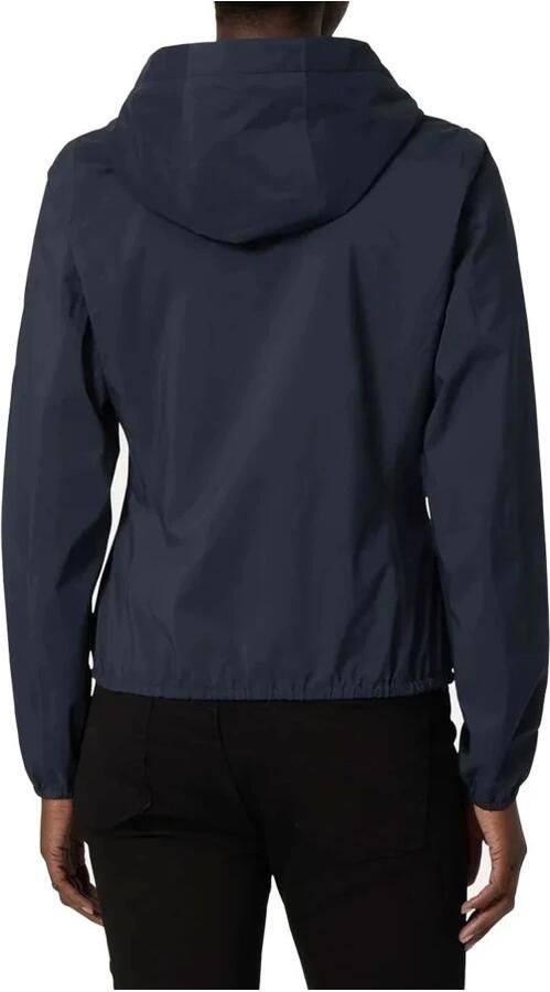 K-way Blauwe Stretch Poly Jersey Jas Blue Dames - Foto 2