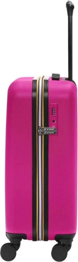K-way Compacte roze trolley met uitschuifbaar handvat Pink Dames - Foto 5