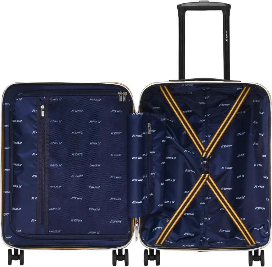 K-way Compacte roze trolley met uitschuifbaar handvat Pink Dames - Foto 2