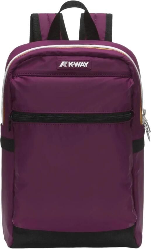 K-way Paarse Polyamide Rugzak met Meerdere Comparti ten Purple - Foto 4