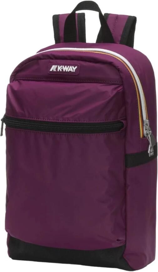 K-way Paarse Polyamide Rugzak met Meerdere Comparti ten Purple - Foto 2