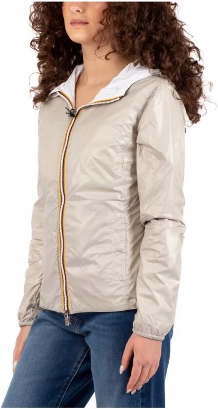 K-way Witte Jassen voor Vrouwen White Dames