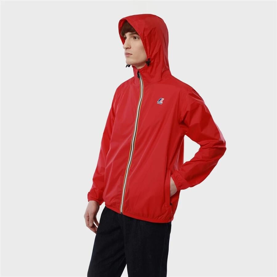 K-way Rode Sportieve Hoodie met Logo Red Heren - Foto 2