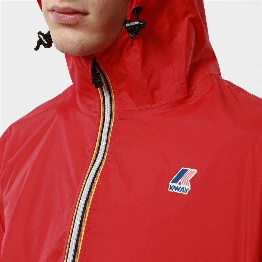 K-way Rode Sportieve Hoodie met Logo Red Heren - Foto 3