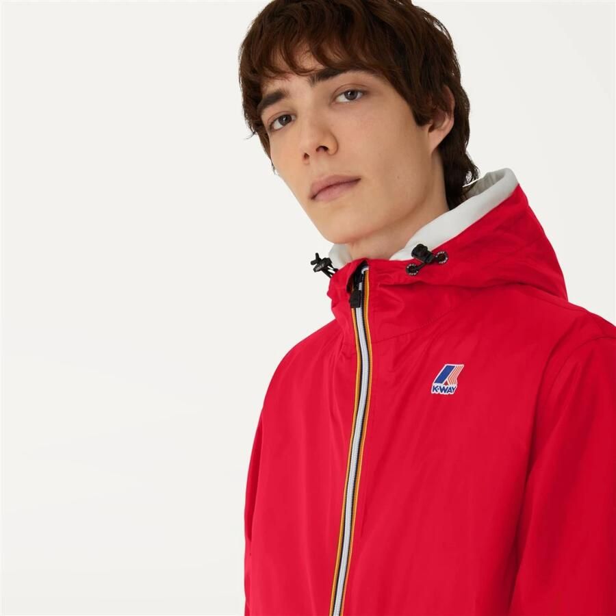 K-way Rode Sportieve Hoodie met Logo Red Heren - Foto 5