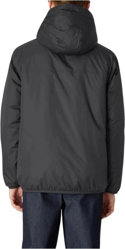 K-way Stijlvolle Zip-through Sweatshirt met Verstelbare Capuchon Black Heren - Foto 11