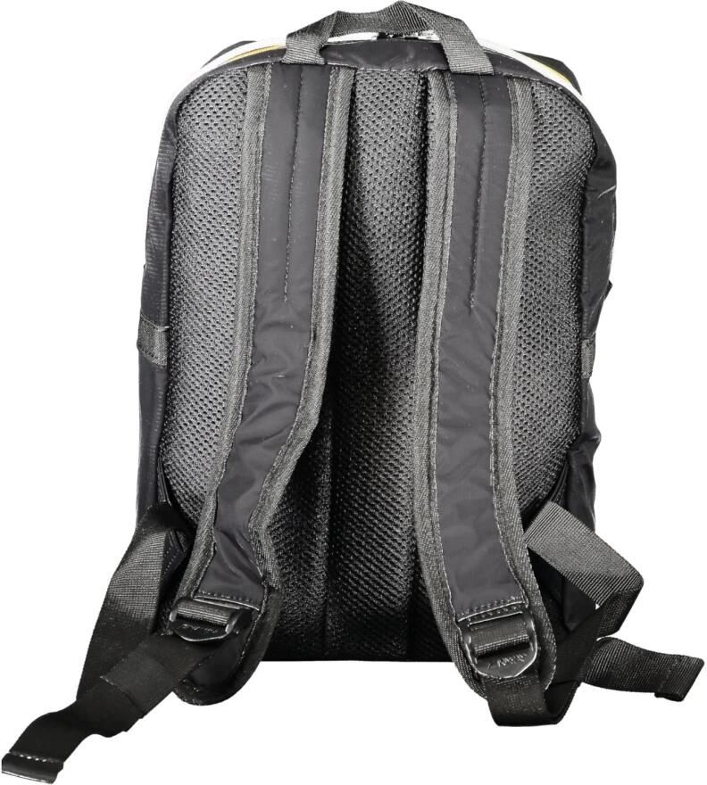 K-way Gewatteerde rugzak met voorvak met rits Black Heren