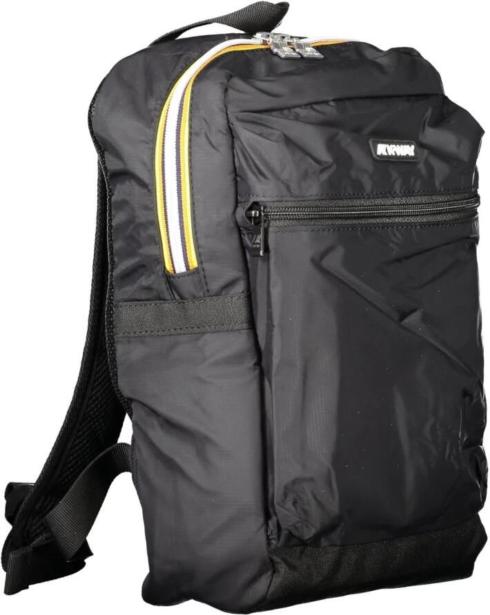 K-way Gewatteerde rugzak met voorvak met rits Black Heren - Foto 2