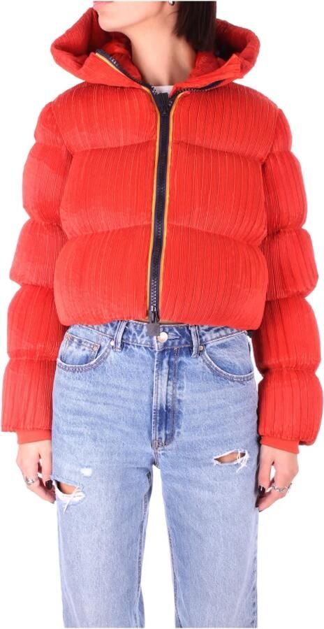 K-way Oranje Jassen voor Alle Weersomstandigheden Orange Dames - Foto 4