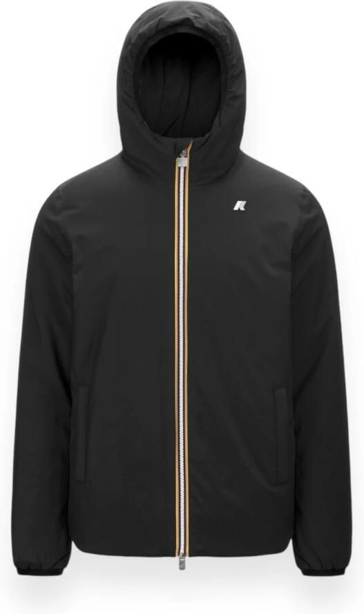 K-way Waterdichte Winddichte Ademende Omkeerbare Jas Black Heren - Foto 3