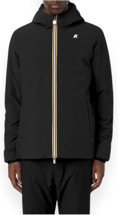 K-way Waterdichte Winddichte Ademende Omkeerbare Jas Black Heren - Foto 2