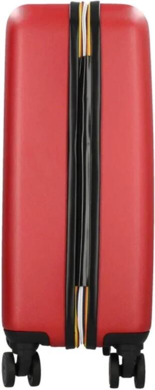 K-way Trendy Maxi Logo Handbagagekoffer voor Heren Rood Heren - Foto 7