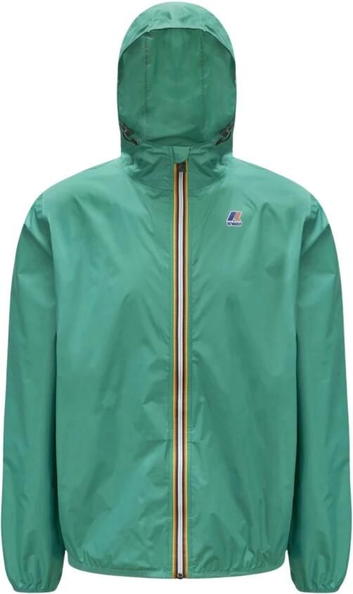 K-way Urban Waterproof Hooded Jacket Green - Foto 6