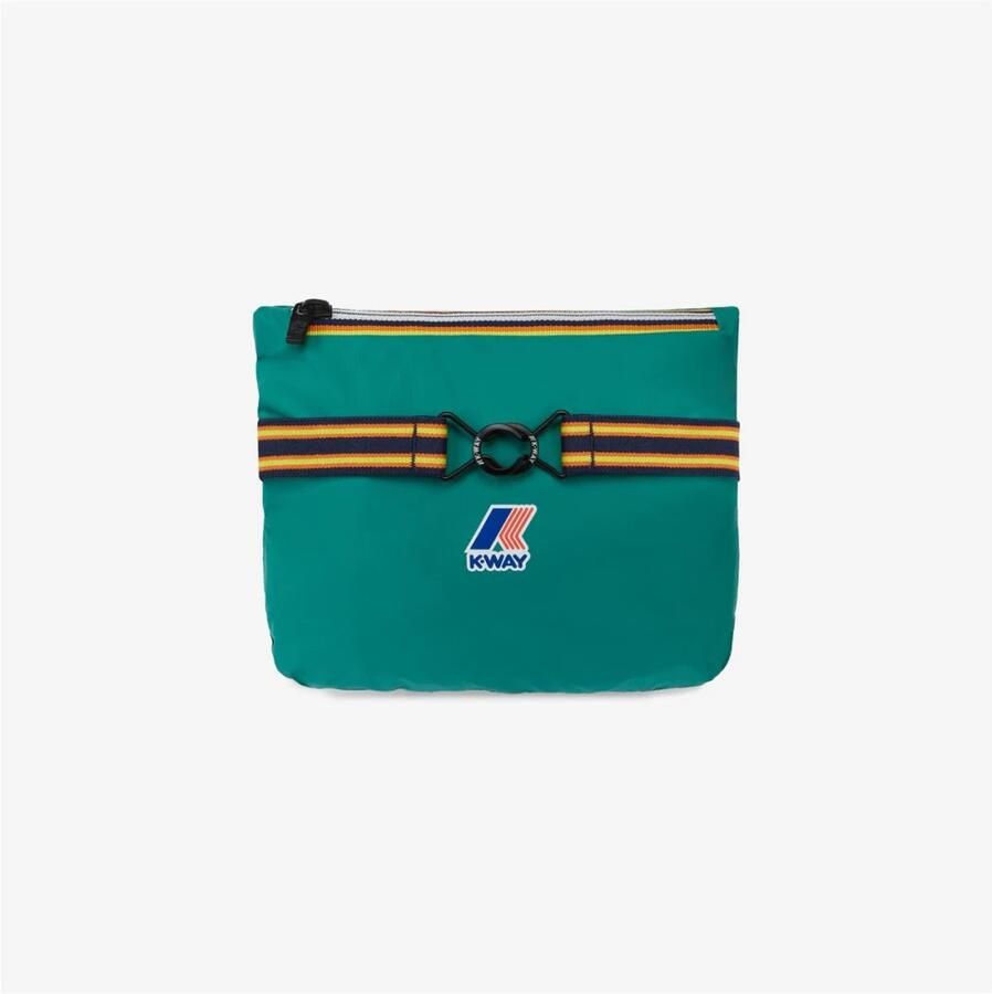 K-way Urban Waterproof Hooded Jacket Green - Foto 4