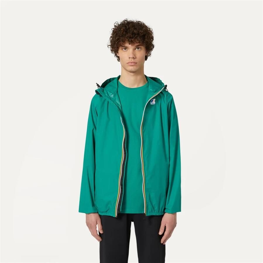 K-way Urban Waterproof Hooded Jacket Green