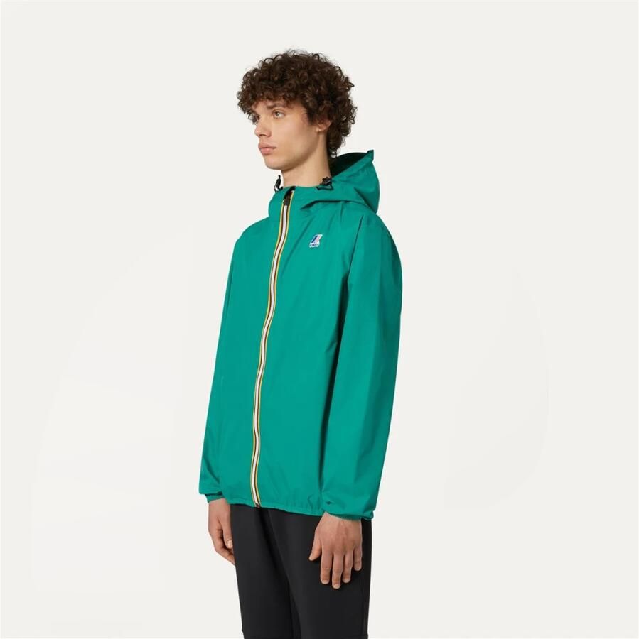 K-way Urban Waterproof Hooded Jacket Green - Foto 2