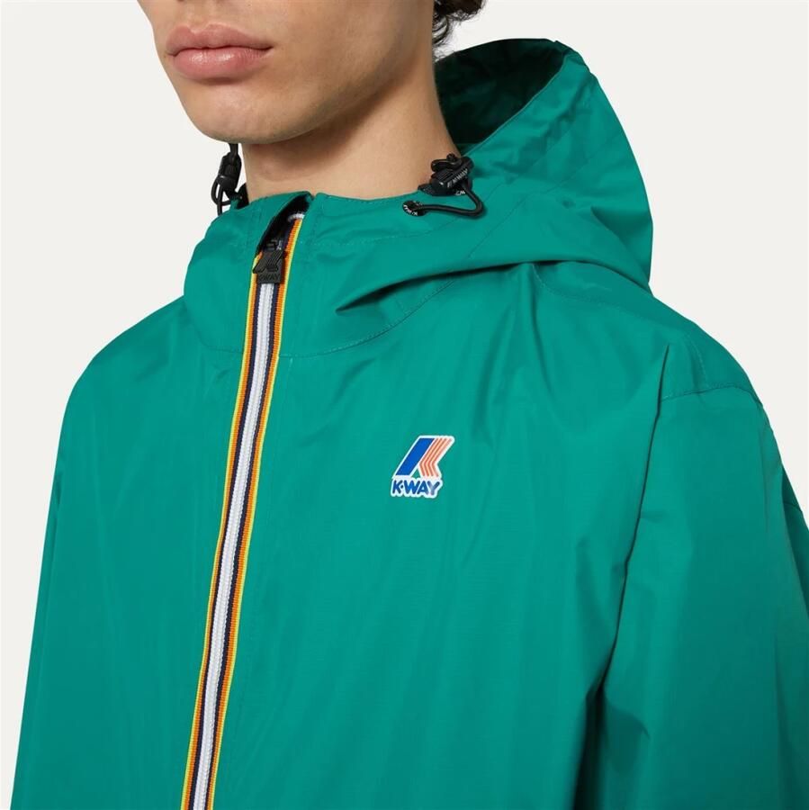 K-way Urban Waterproof Hooded Jacket Green - Foto 3