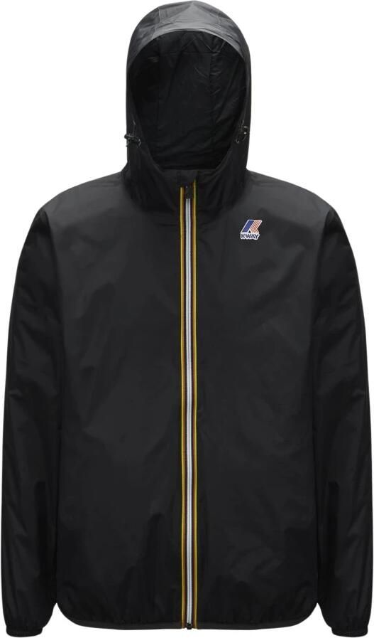 K-way Stijlvolle Zip-through Sweatshirt met Verstelbare Capuchon Black Heren - Foto 9