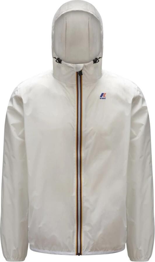 K-way Korte Unisex Windbreaker in Beige Marineblauw of Khaki Wit - Foto 6