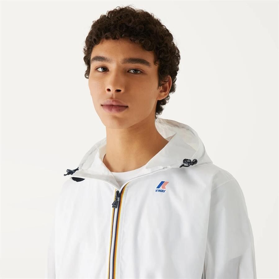 K-way Korte Unisex Windbreaker in Beige Marineblauw of Khaki Wit - Foto 5