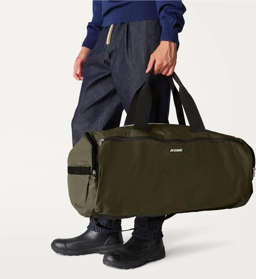 K-way Mareville L Reistas Stijlvol en ruim Green Unisex - Foto 2