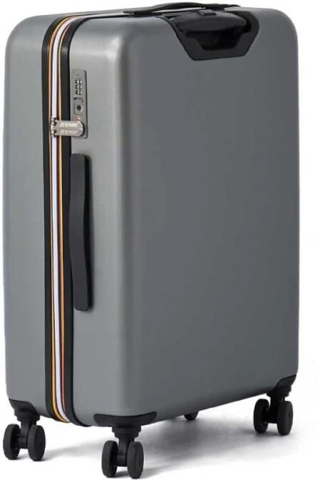 K-way Metallic Grey Cabin Trolley Gray Unisex - Foto 3
