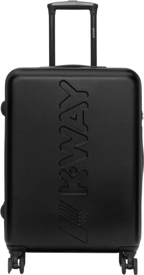 K-way Middelgrote Trolley in Zwart en Pure-Blue Cobalt Black Unisex - Foto 4