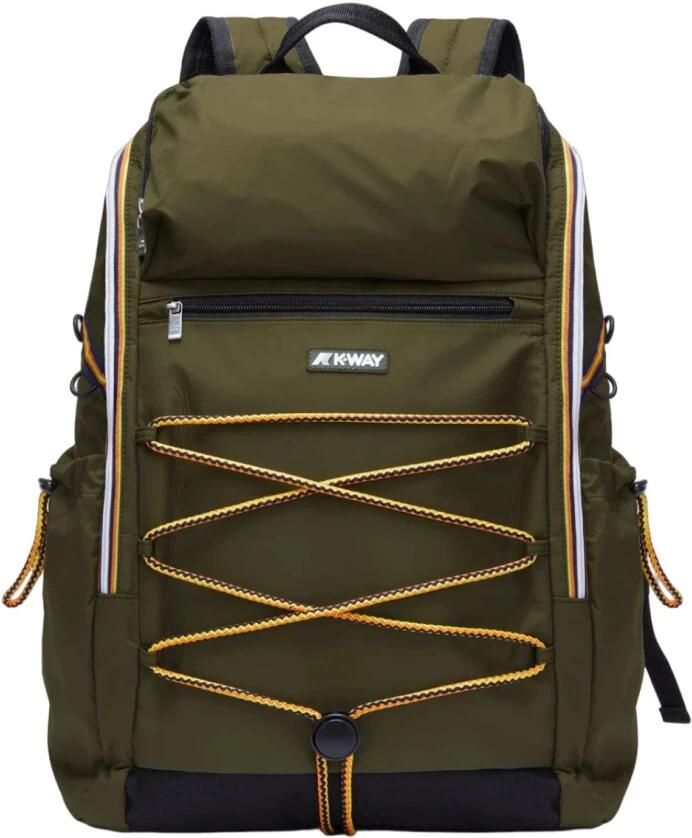 K-way Groene Rugzak met Waterafstotende Stof Green Unisex - Foto 3