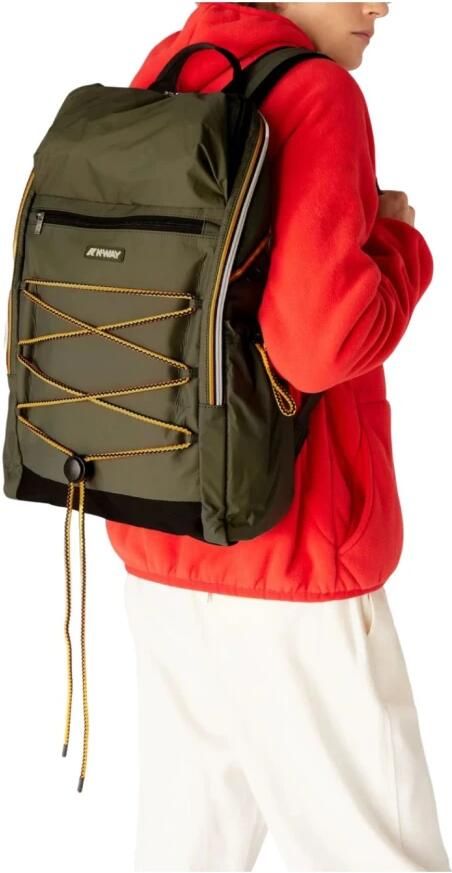 K-way Groene Rugzak met Waterafstotende Stof Green Unisex - Foto 2