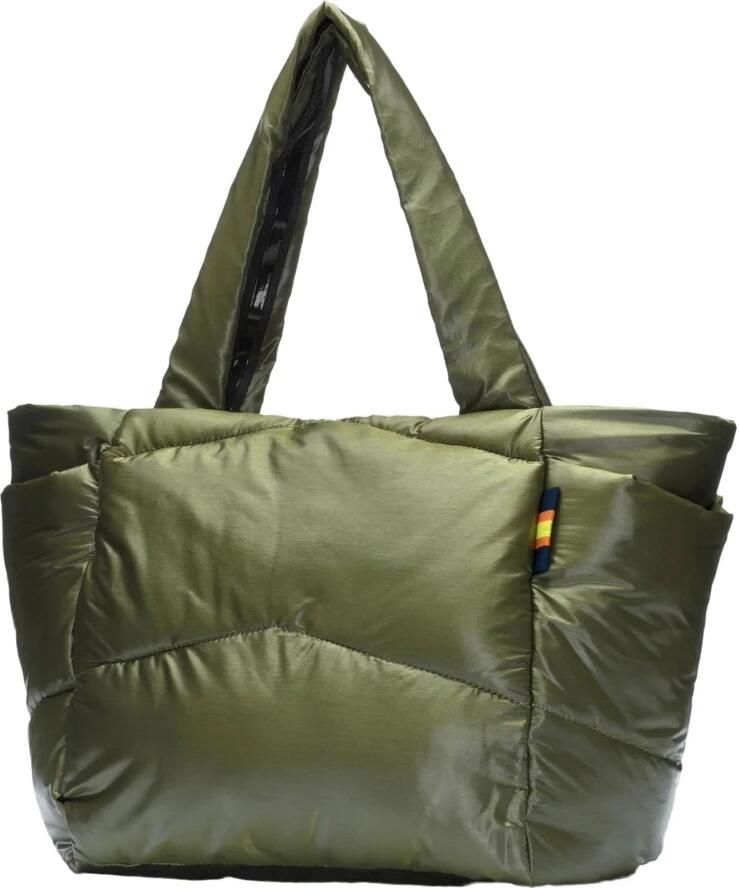 K-way Nylon Tote Tas Green Dames - Foto 2
