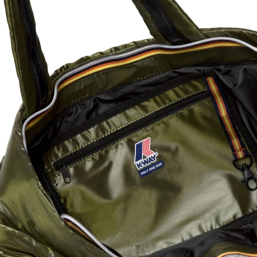 K-way Nylon Tote Tas Green Dames