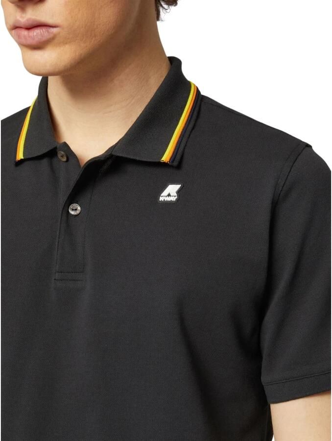 K-way Polo Shirts Black Heren