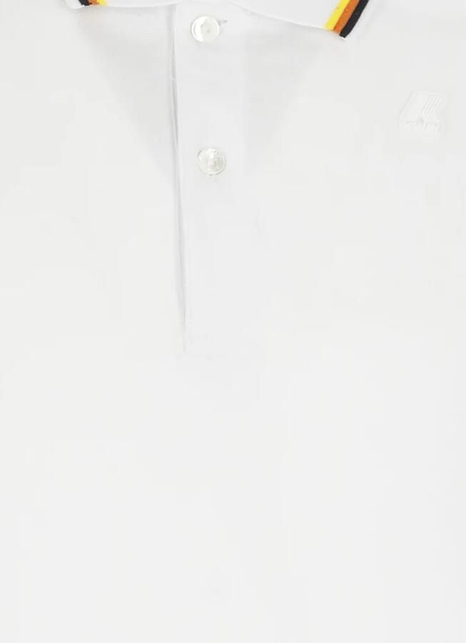 K-way Klassieke Polo Shirt White Heren - Foto 3