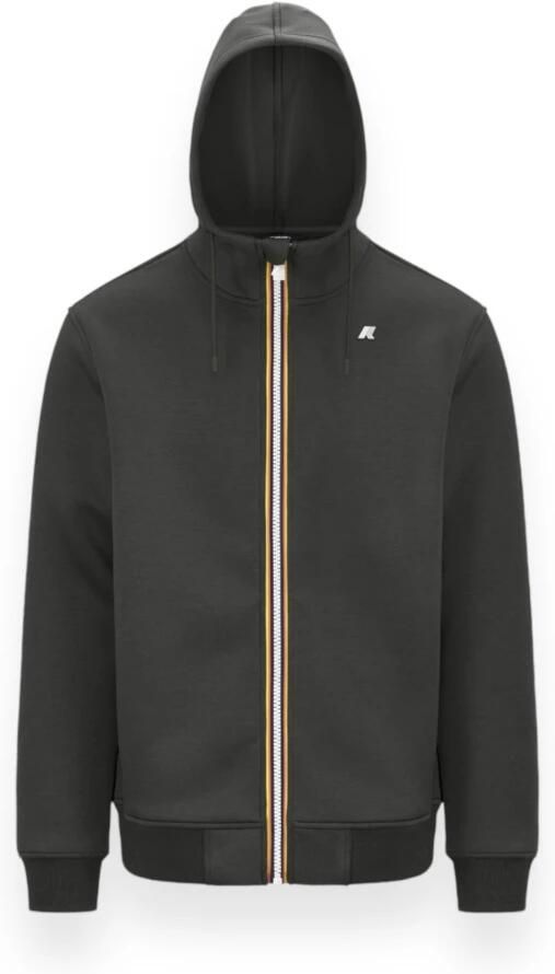 K-way Urban Zip-through Sweatshirt voor Heren Groen