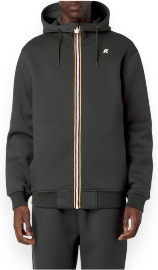 K-way Urban Zip-through Sweatshirt voor Heren Groen - Foto 4
