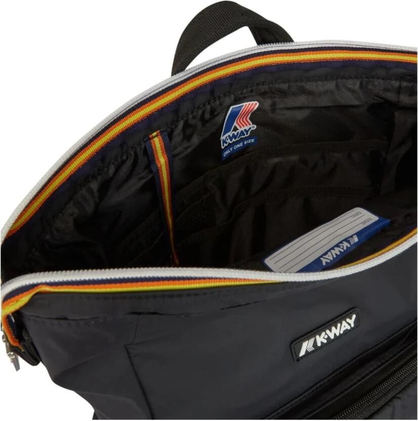 K-way Stijlvolle Maizy Rugzak voor Dagelijks Gebruik Black Unisex