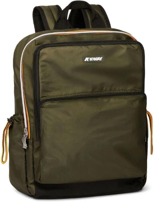 K-way Groene Rugzak met Meerdere Comparti ten Green - Foto 9