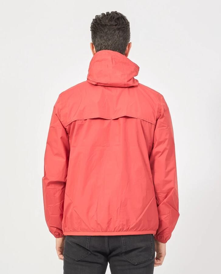 K-way Rode Lichtgewicht Hoodiejas Levrai Claude Red - Foto 4