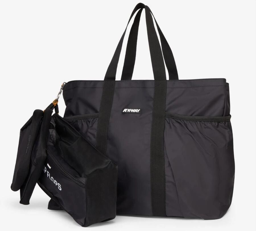 K-way Saint Malo Schoudertas Stijlvol en veelzijdig Black Unisex - Foto 2