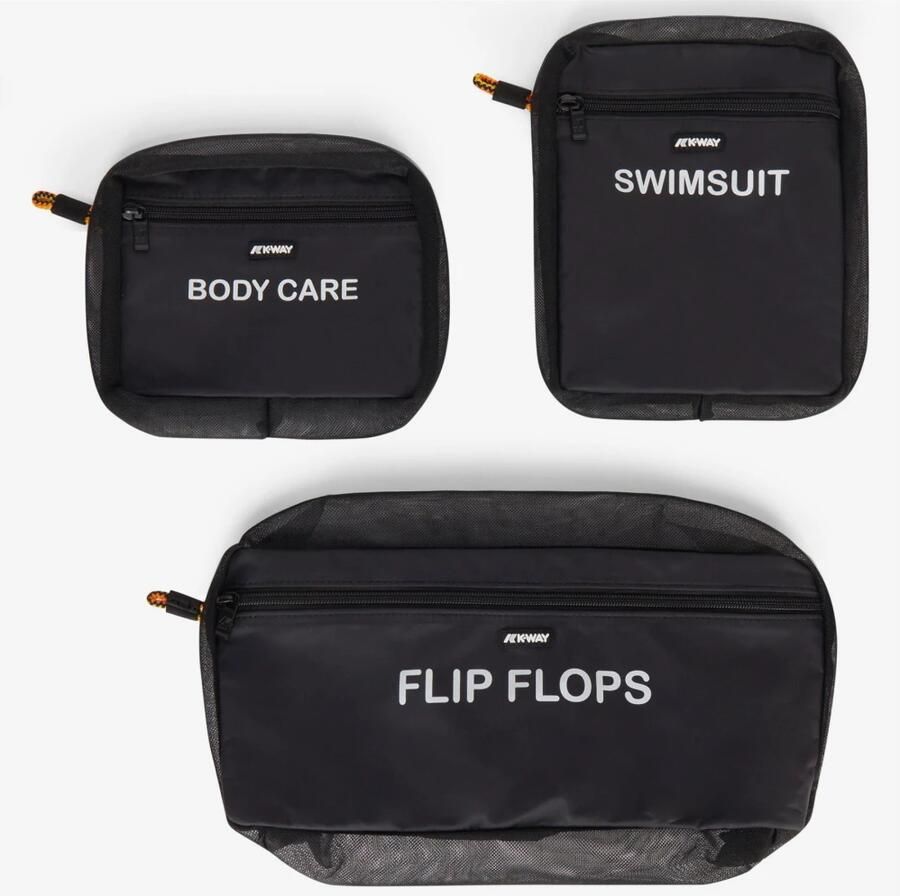 K-way Saint Malo Schoudertas Stijlvol en veelzijdig Black Unisex