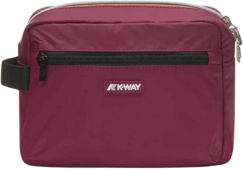 K-way Schoonheid Lichtgewicht Regenjas Red Unisex